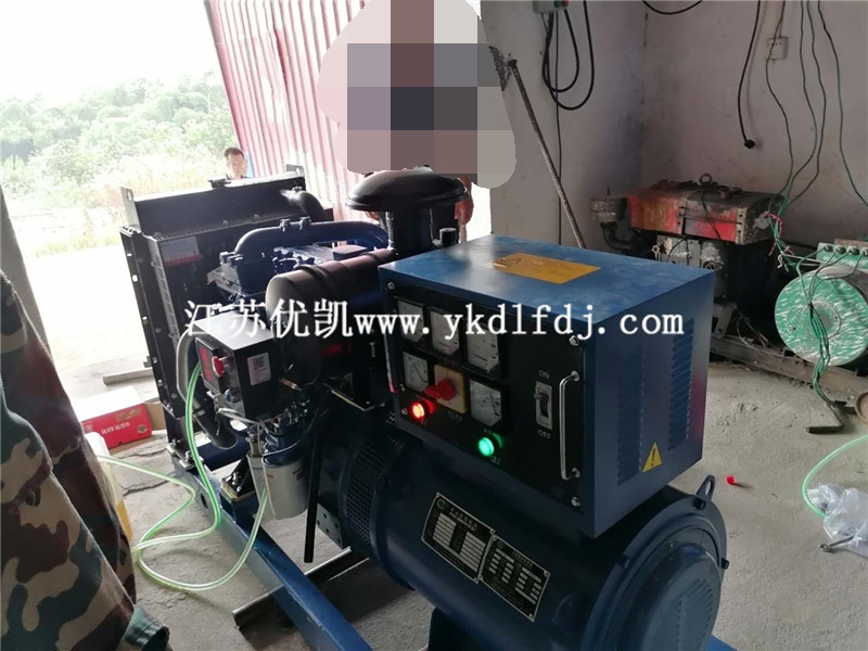 2020年7月13日，50KW玉柴發(fā)電機(jī)組交付廣西貴港某養(yǎng)殖場使用