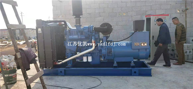2020年12月12日，1臺300KW玉柴發(fā)電機(jī)組交付廣西賓陽某養(yǎng)殖場使用