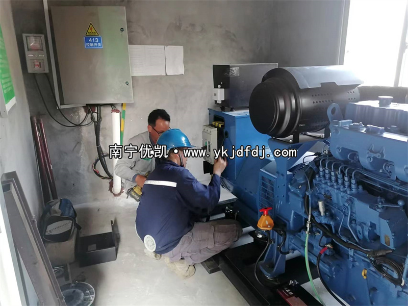 2023年3月10日，200kw玉柴發(fā)電機組廣西某水電站順利通過驗收