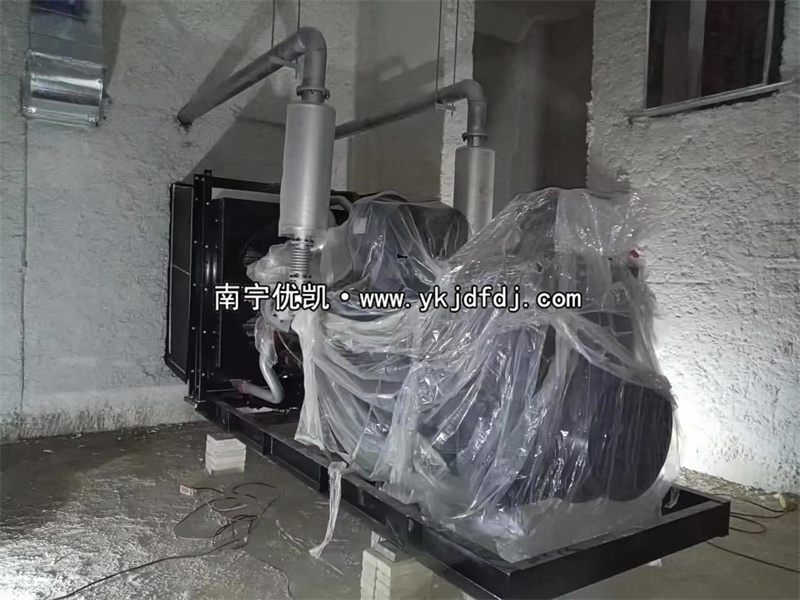2023年5月19日，上海凱普700kw柴油發(fā)電機組到貨安裝完成