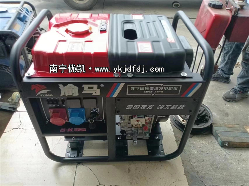 2023年7月7日，10kw柴油發(fā)電機(jī)組試機(jī)發(fā)貨