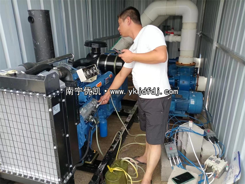 2023年6月16日，120kw濰坊雷納柴油發(fā)電機(jī)組送貨欽州養(yǎng)蝦場
