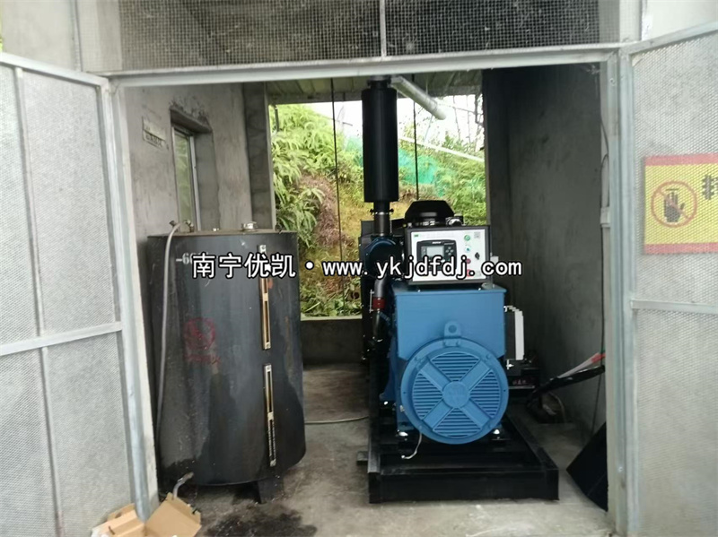 2024年8月5日，廣西大化項目300KW玉柴發(fā)電機(jī)組到貨安裝并通過驗收