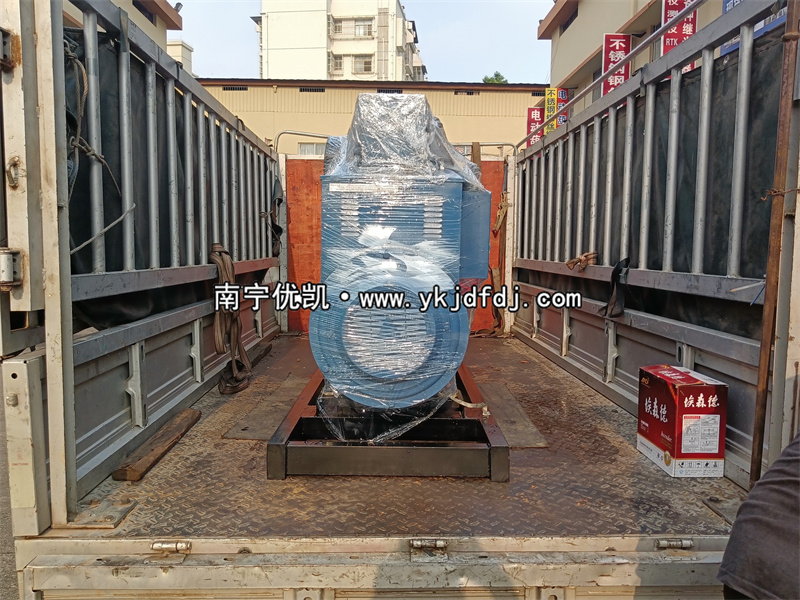 2025年8月3日，南寧隆安項目50KW柴油發(fā)電機組裝車發(fā)貨