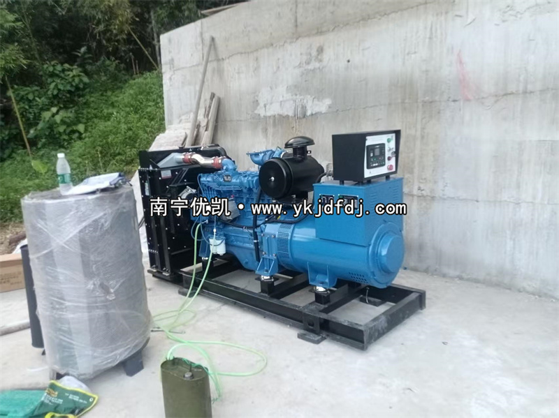 2025年9月5日，崇左項目150kw柴油發(fā)電機組到貨試機
